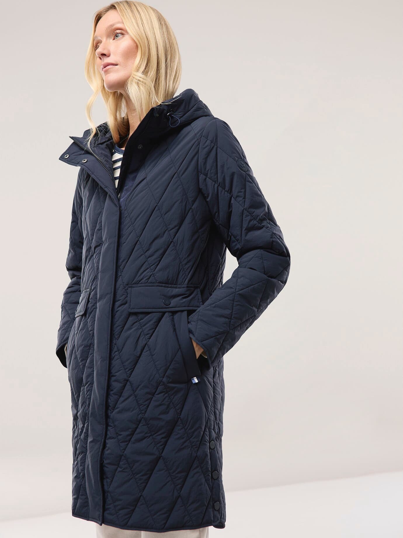 Sandwich-Leicht-Steppmantel