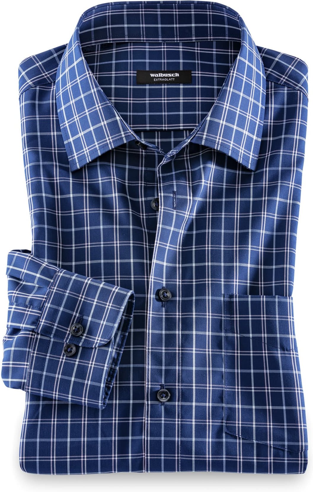 Extraglatt-Hemd Kent-Kragen