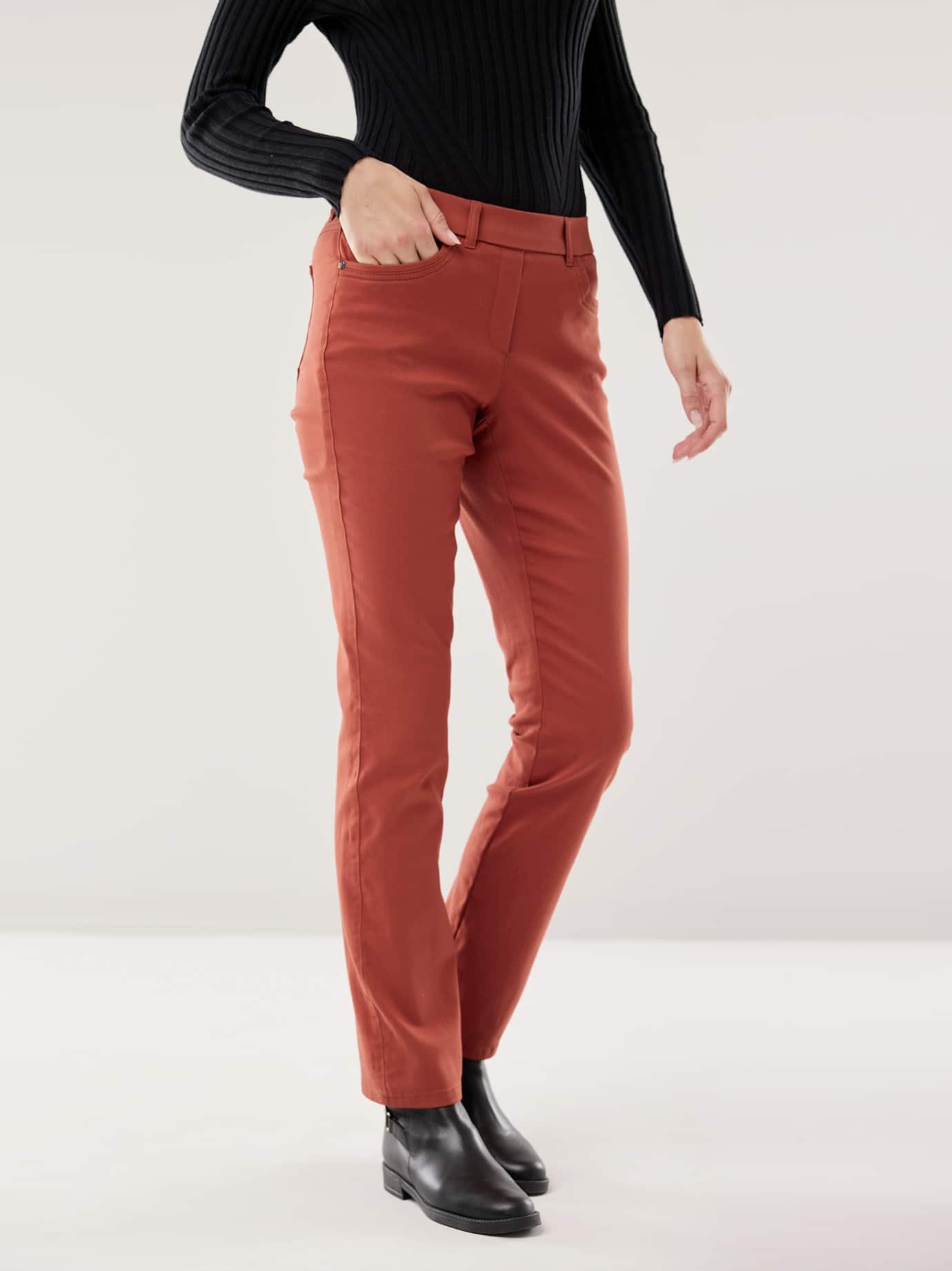 Thermo-Extraglatt Baumwollhose