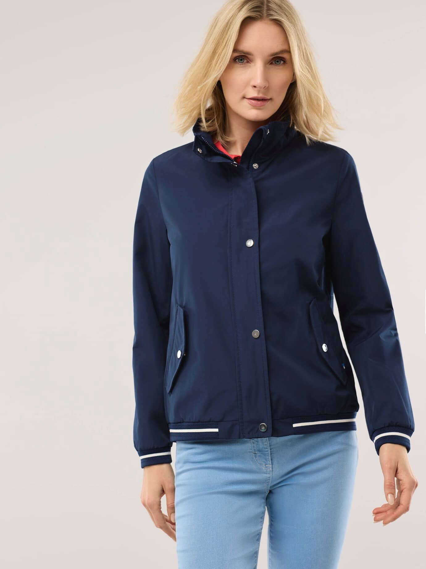 Blousonjacke Baumwollmix