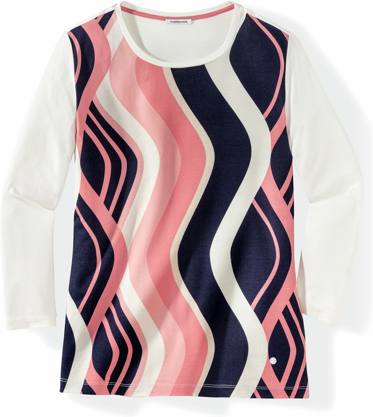 Viskoseshirt Wellengang