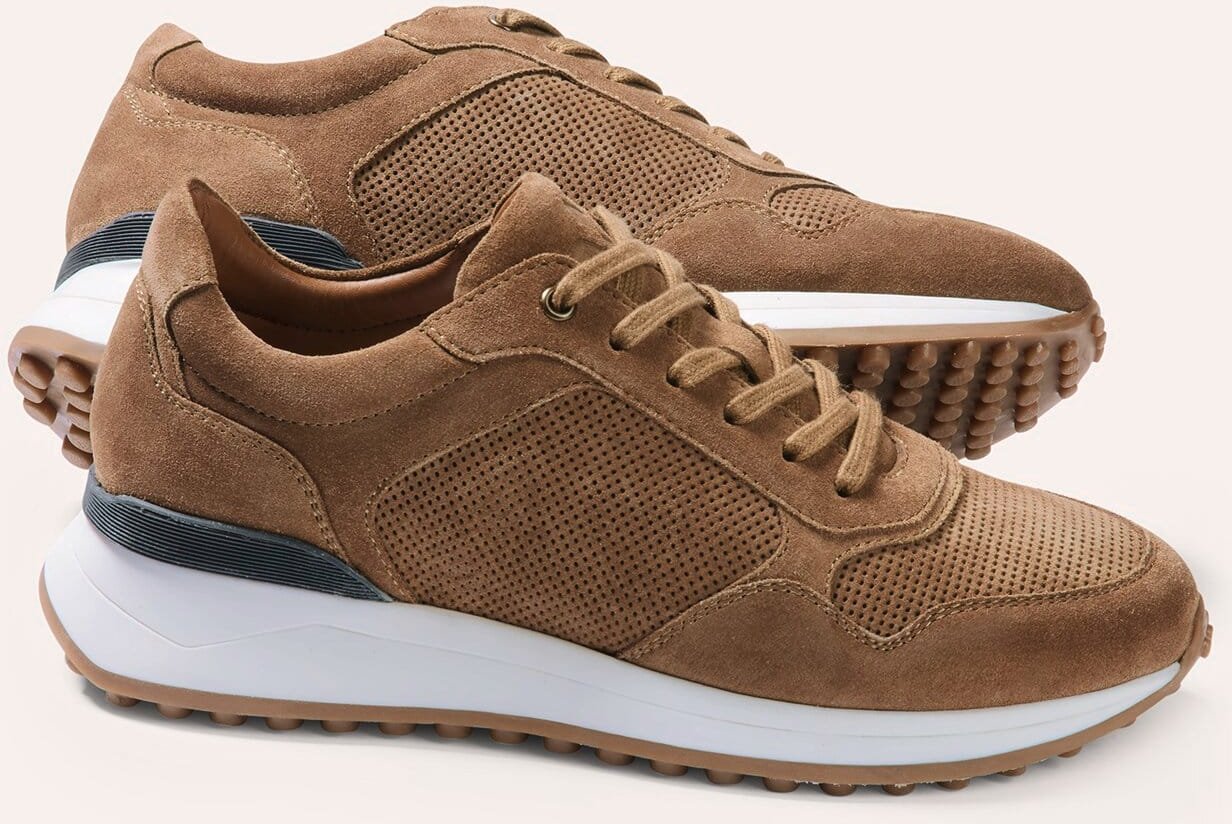 Velours Perfo Sneaker