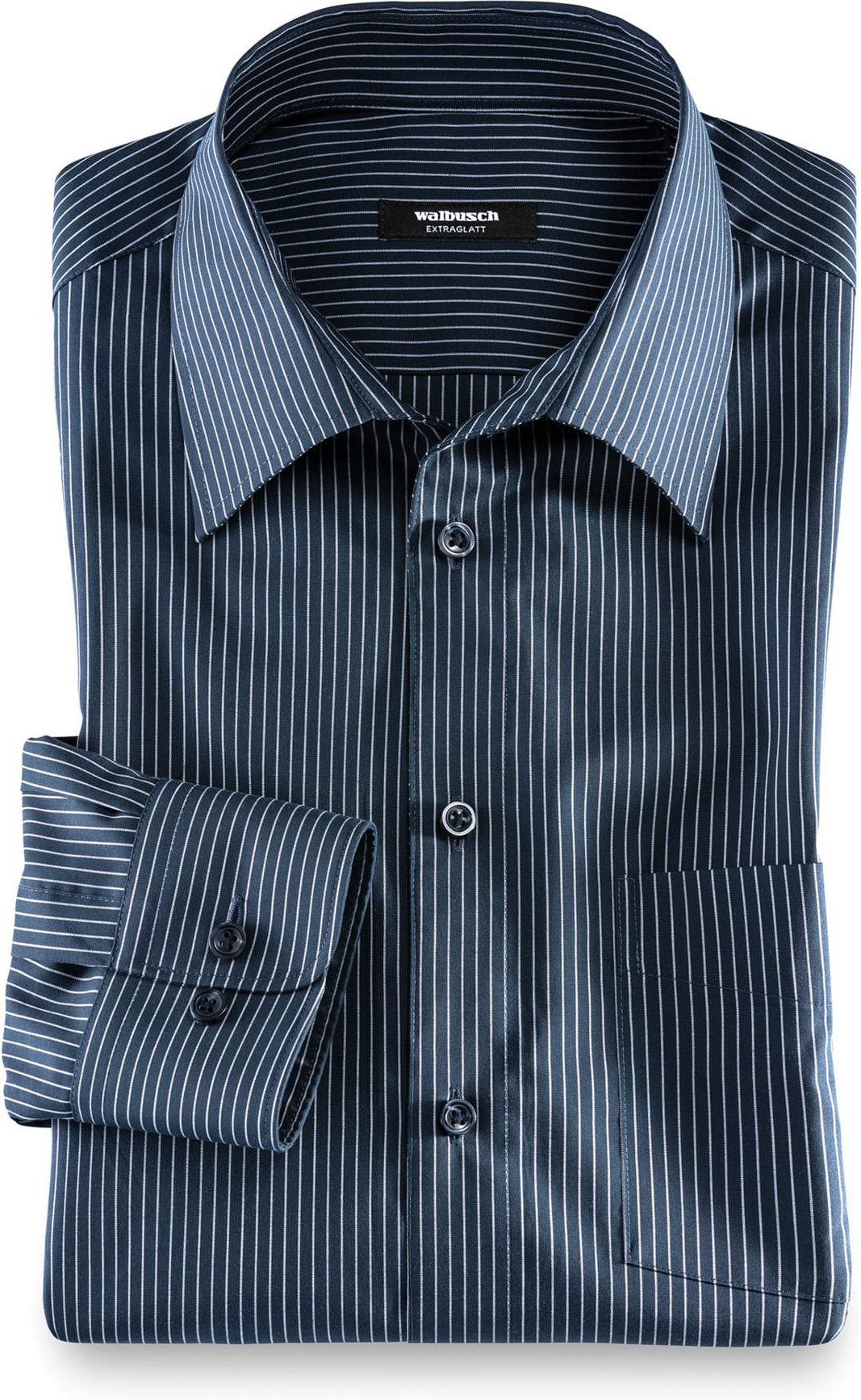 Extraglatt-Hemd Walbusch-Kragen