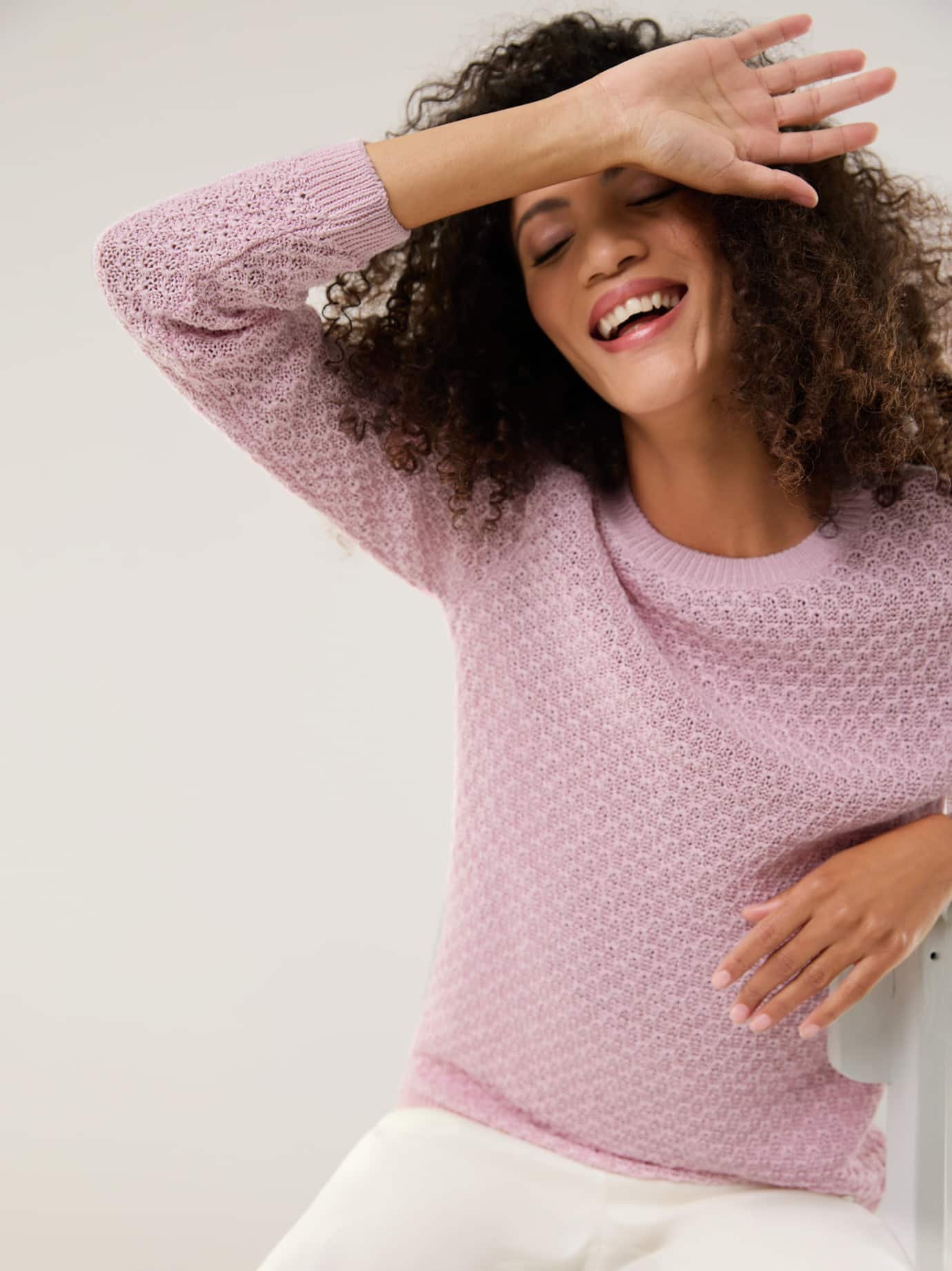 Edelgarn-Pullover Lino