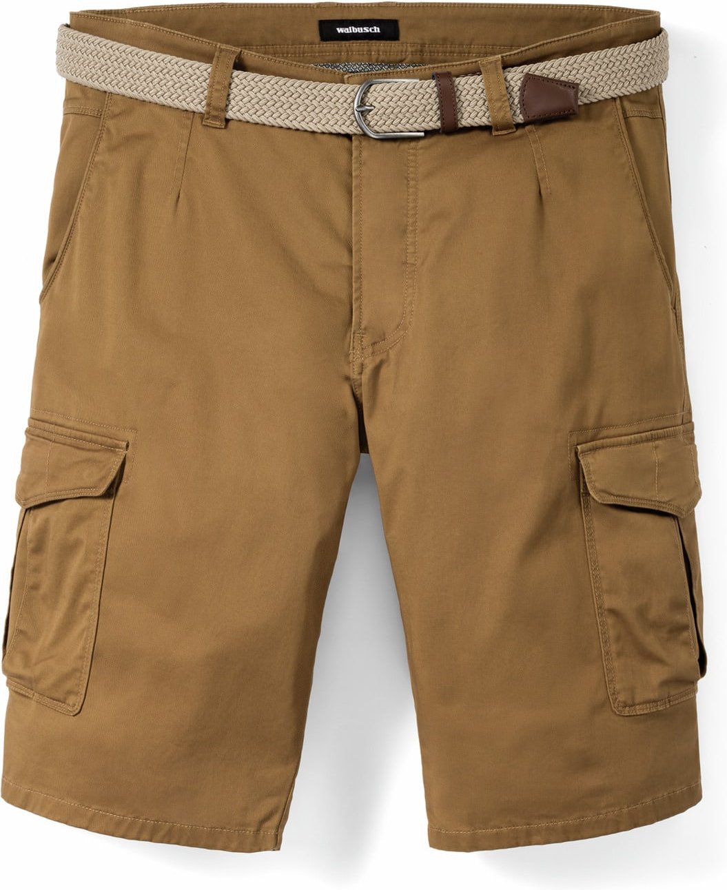 Thumbnail - Extraglatt Gürtel Cargo-Bermudas