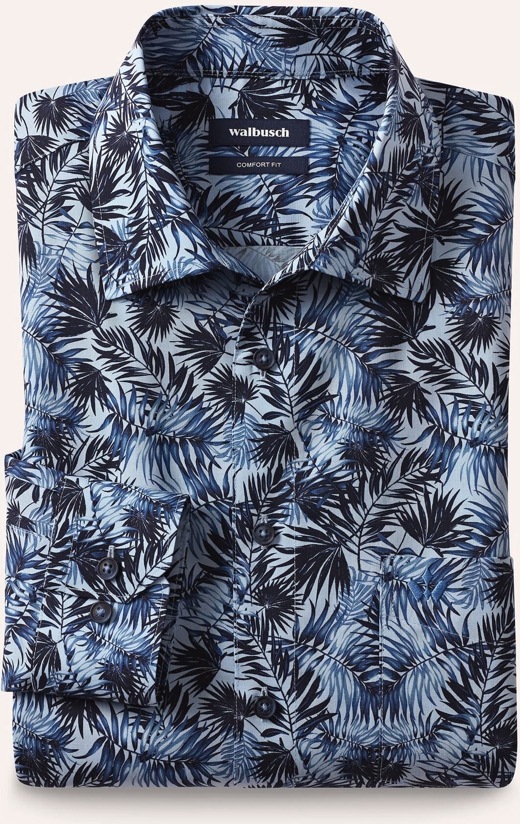 Extraglatt-Hemd Tropical