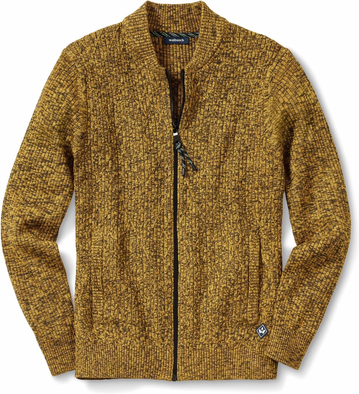 Thumbnail - Zip-Strickjacke Bicolor