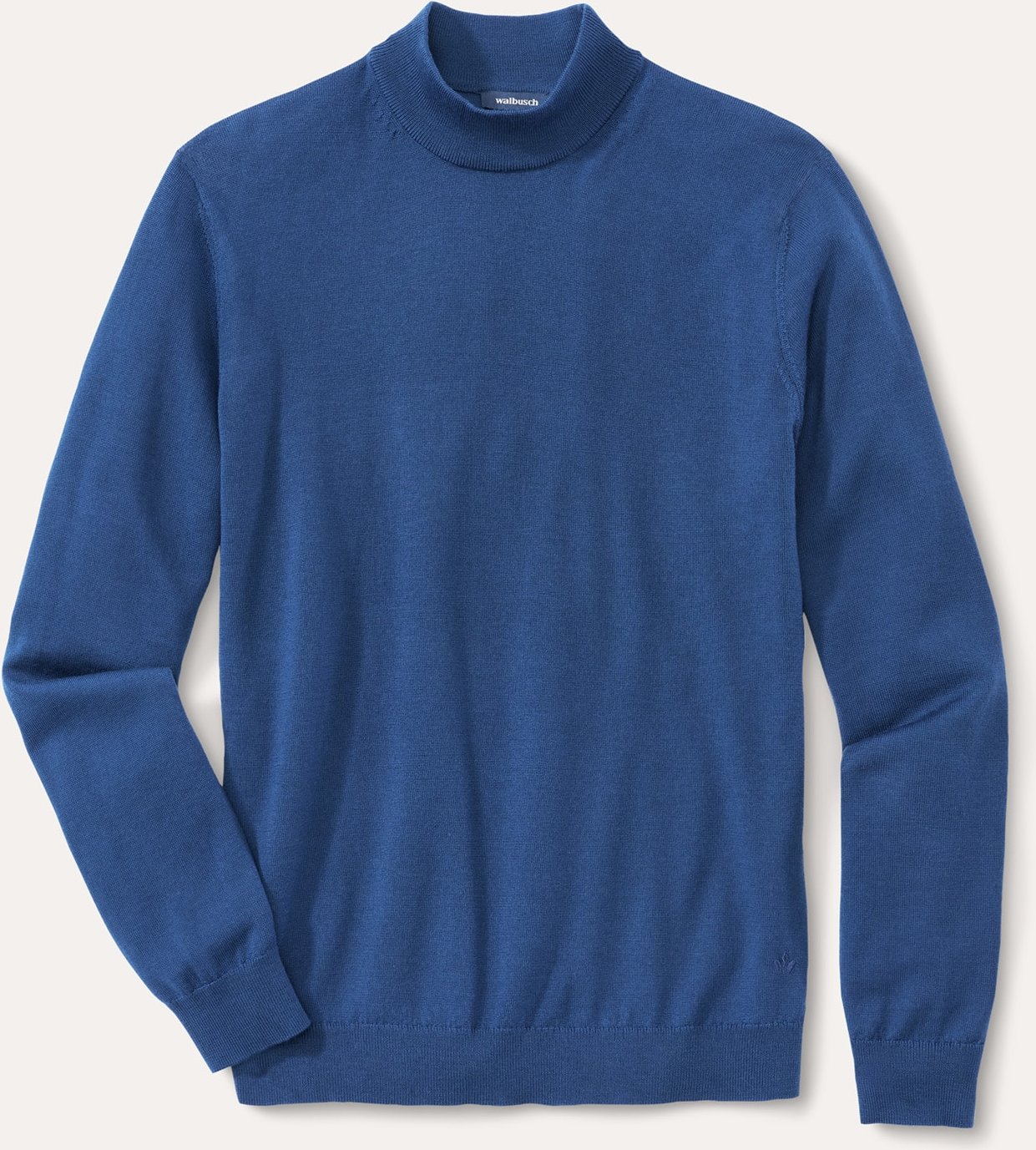 Stehbund-Pullover Merino Extrafein