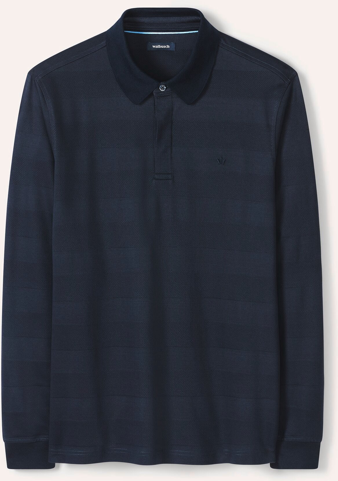 Baumwoll-Polo Webeffekt