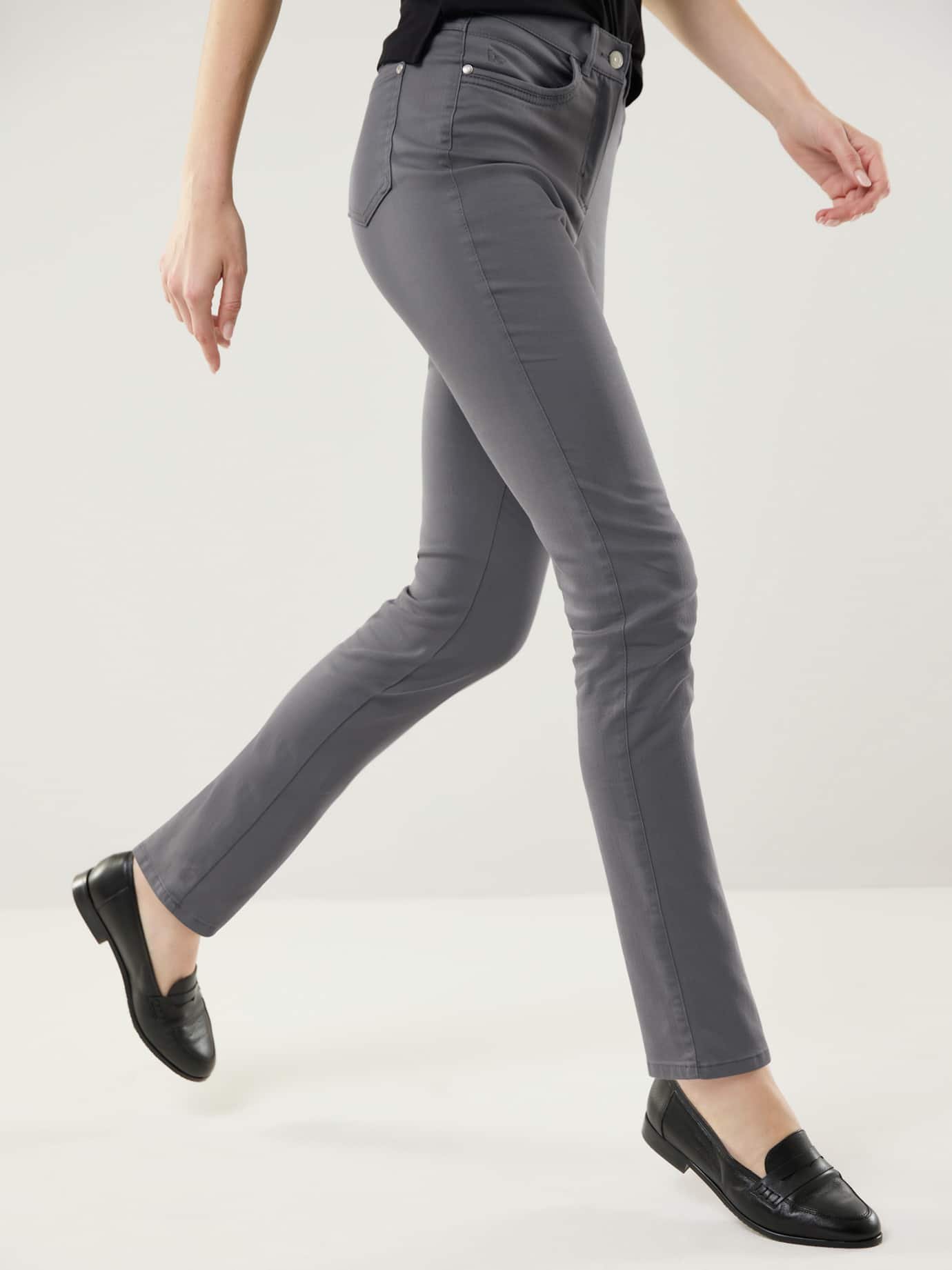 Extraglatt Baumwollhose