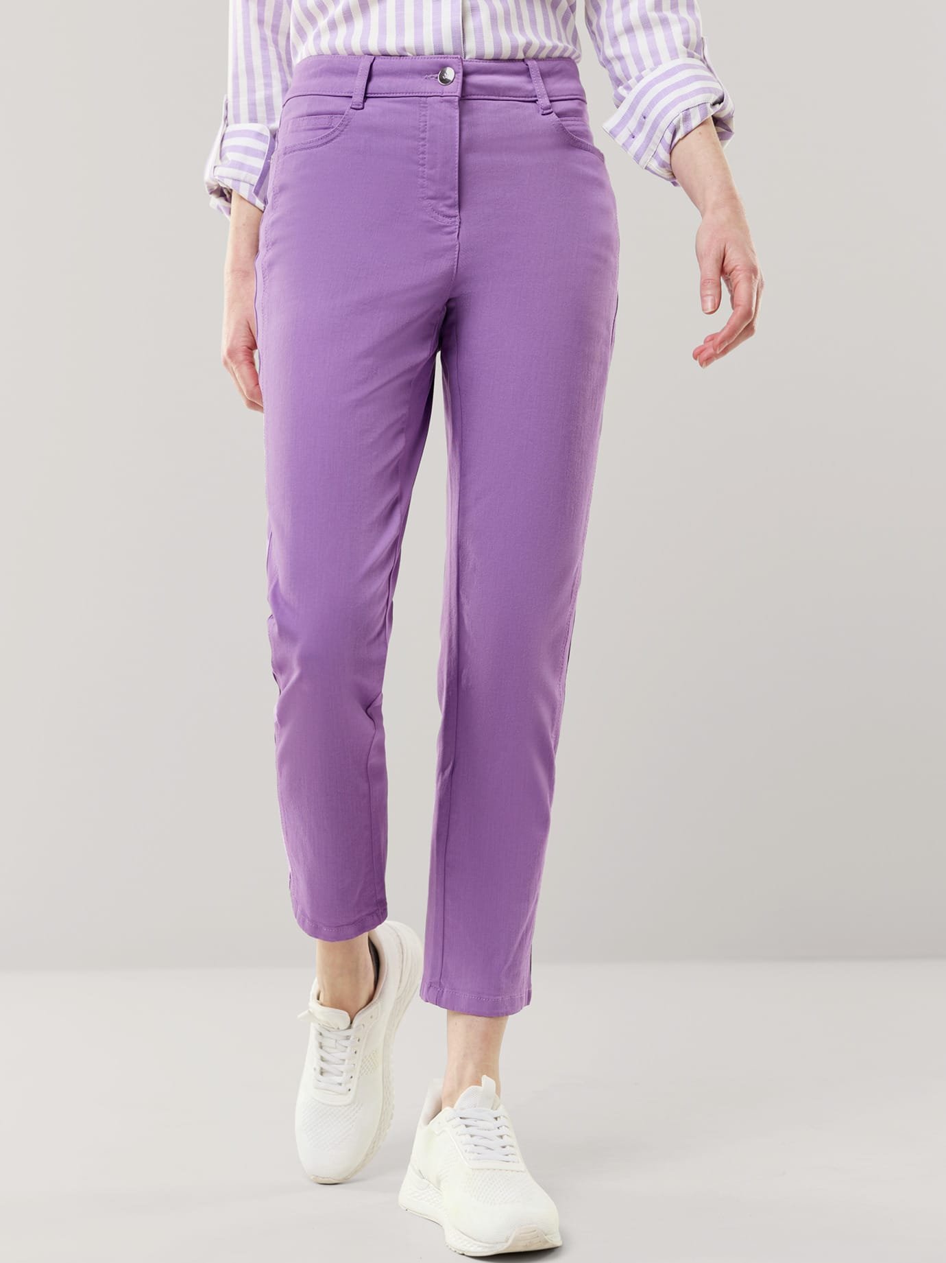 7/8-Baumwollhose Figurwunder Slim F