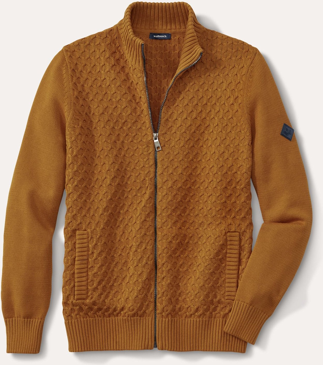 Premium Baumwoll-Strickjacke