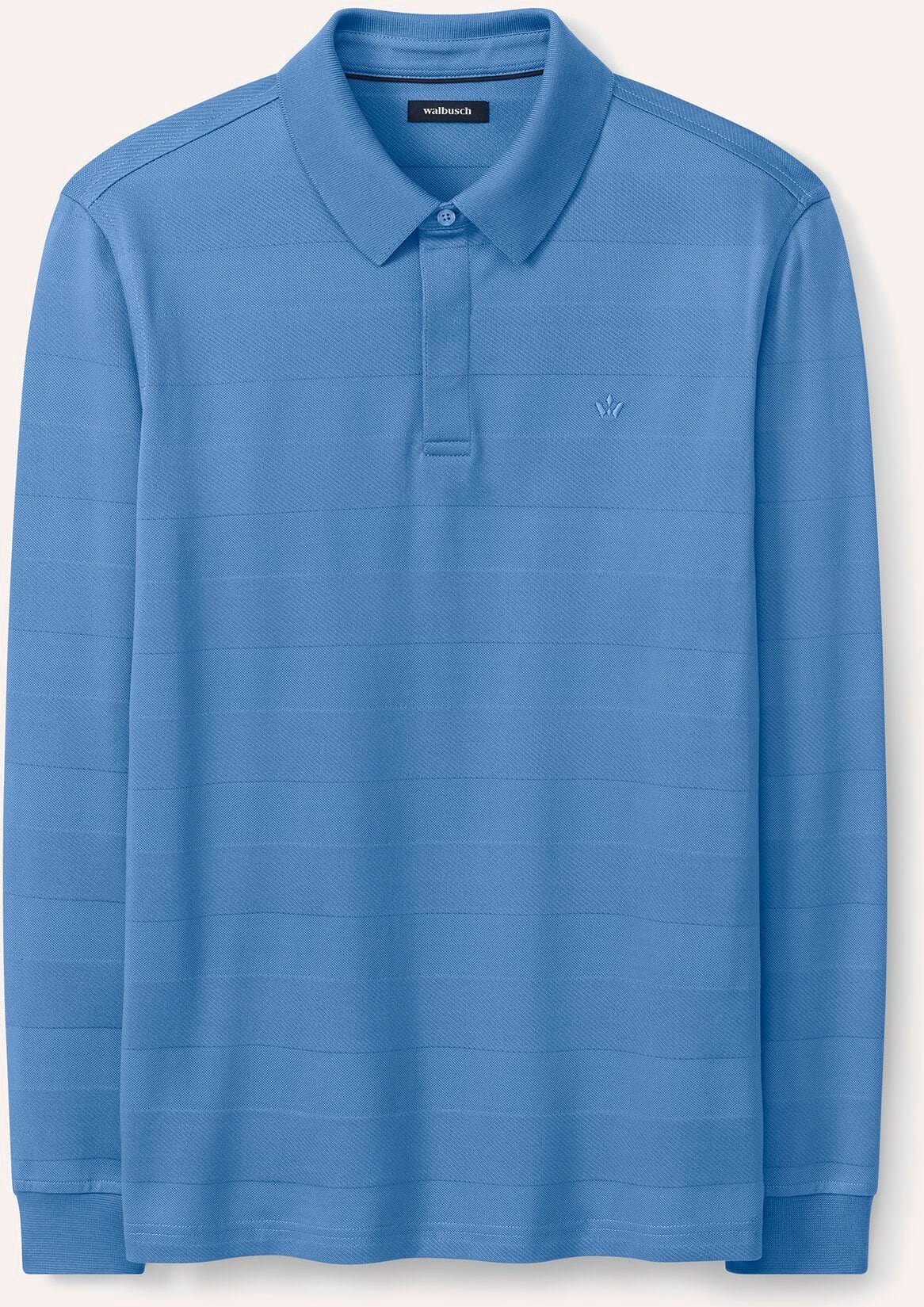 Baumwoll-Polo Webeffekt