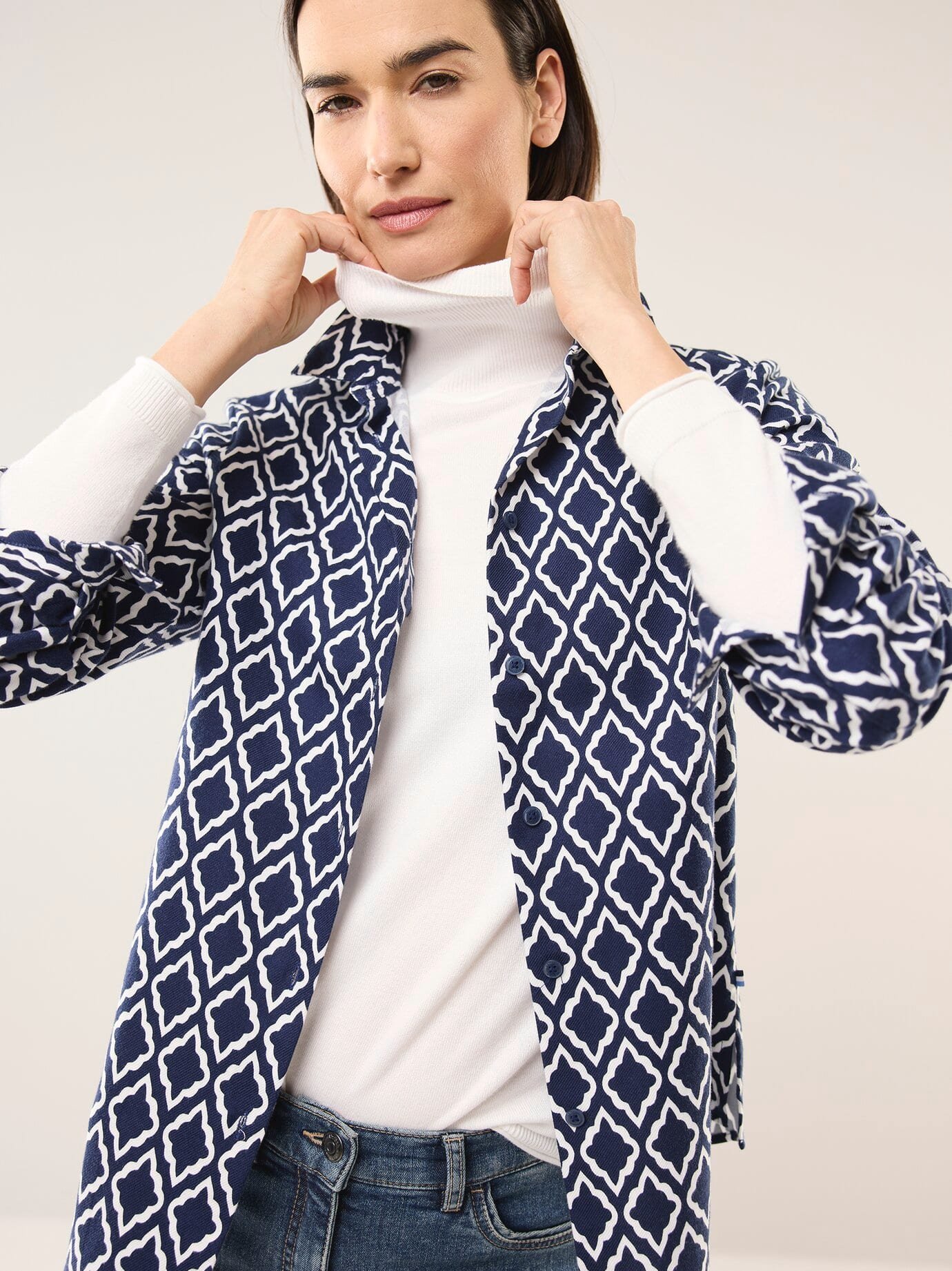 Hemdbluse aus Thermoflanell