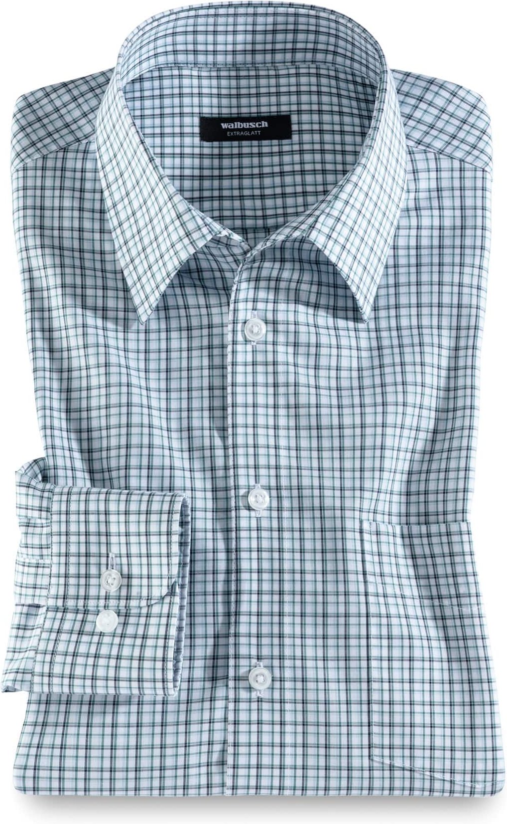 Extraglatt-Hemd Walbusch-Kragen