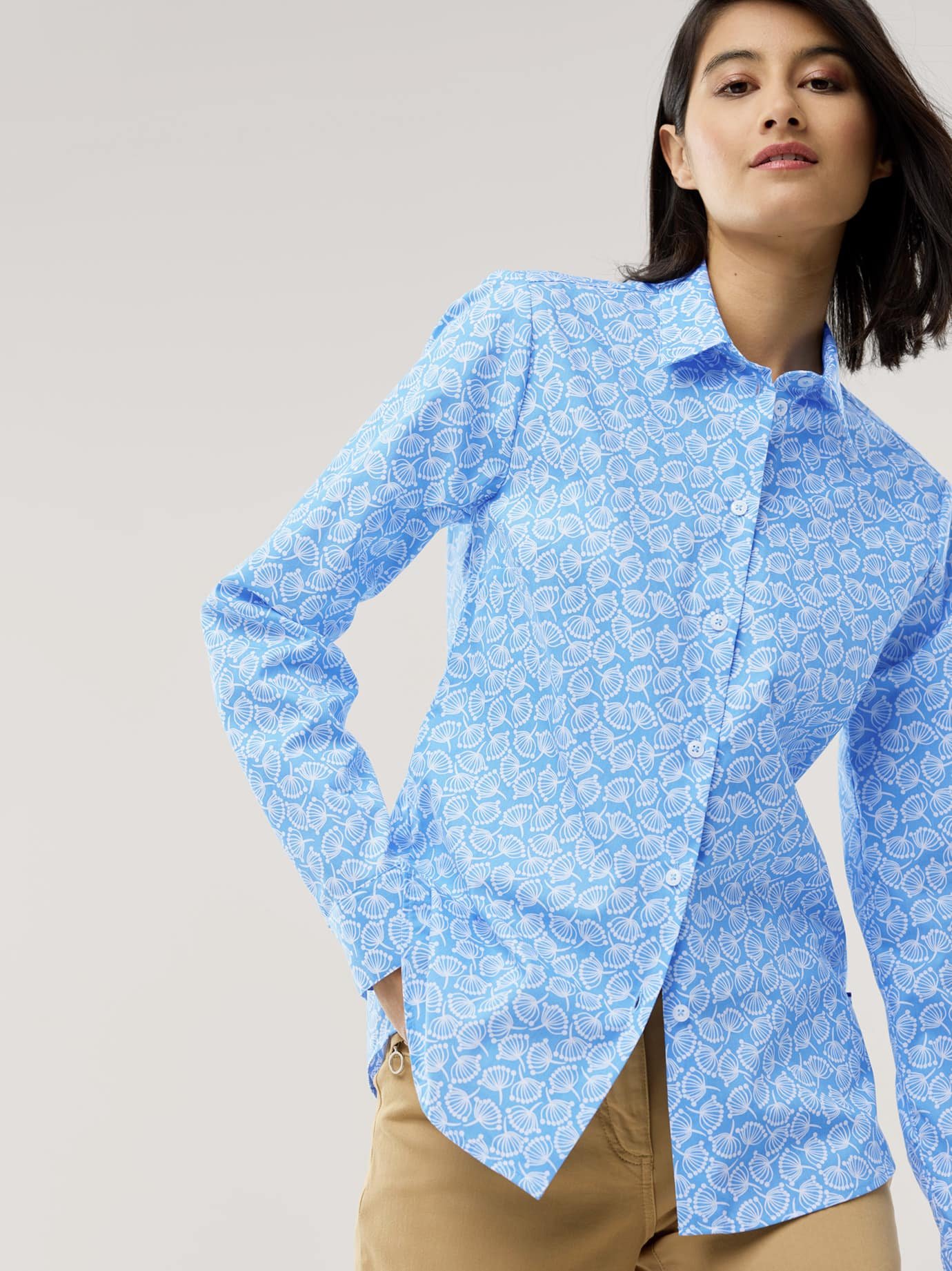 Baumwoll Bluse Perfect Match