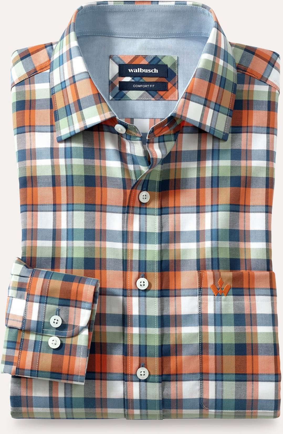 Extraglatt-Hemd Soft-Twill