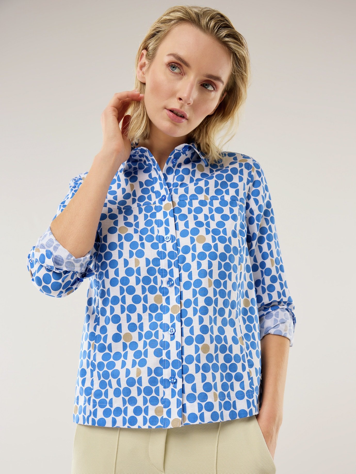 Thumbnail - Boxy Bluse Klima Komfort
