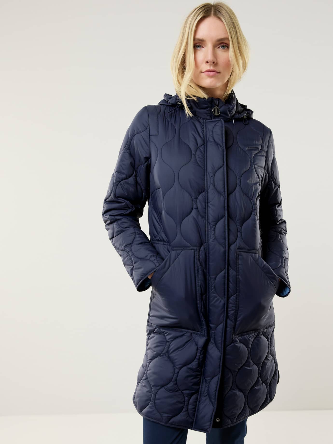 Sandwich-Leicht-Steppmantel