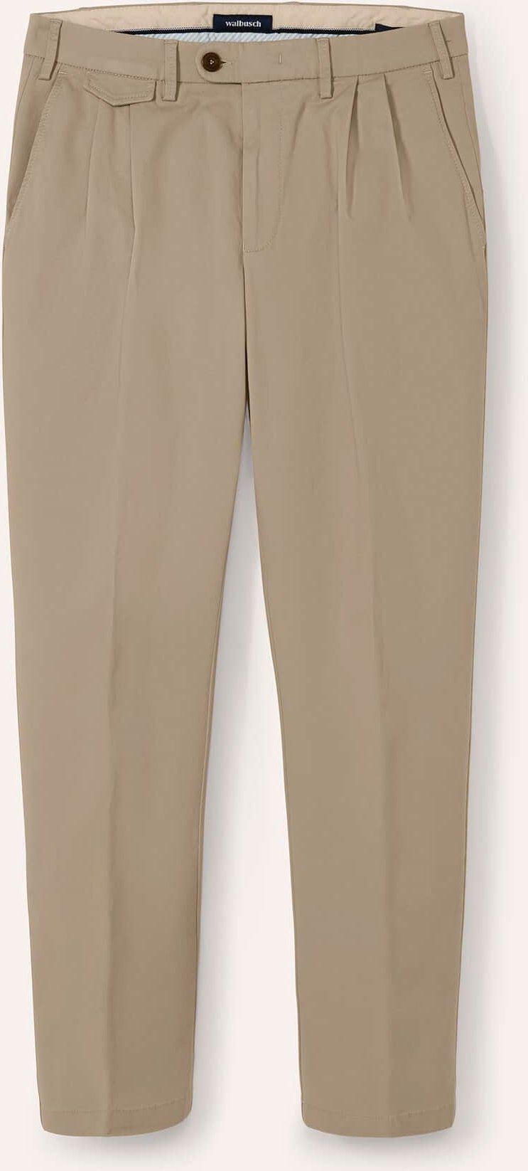 Feintwill Bundfalten-Chino