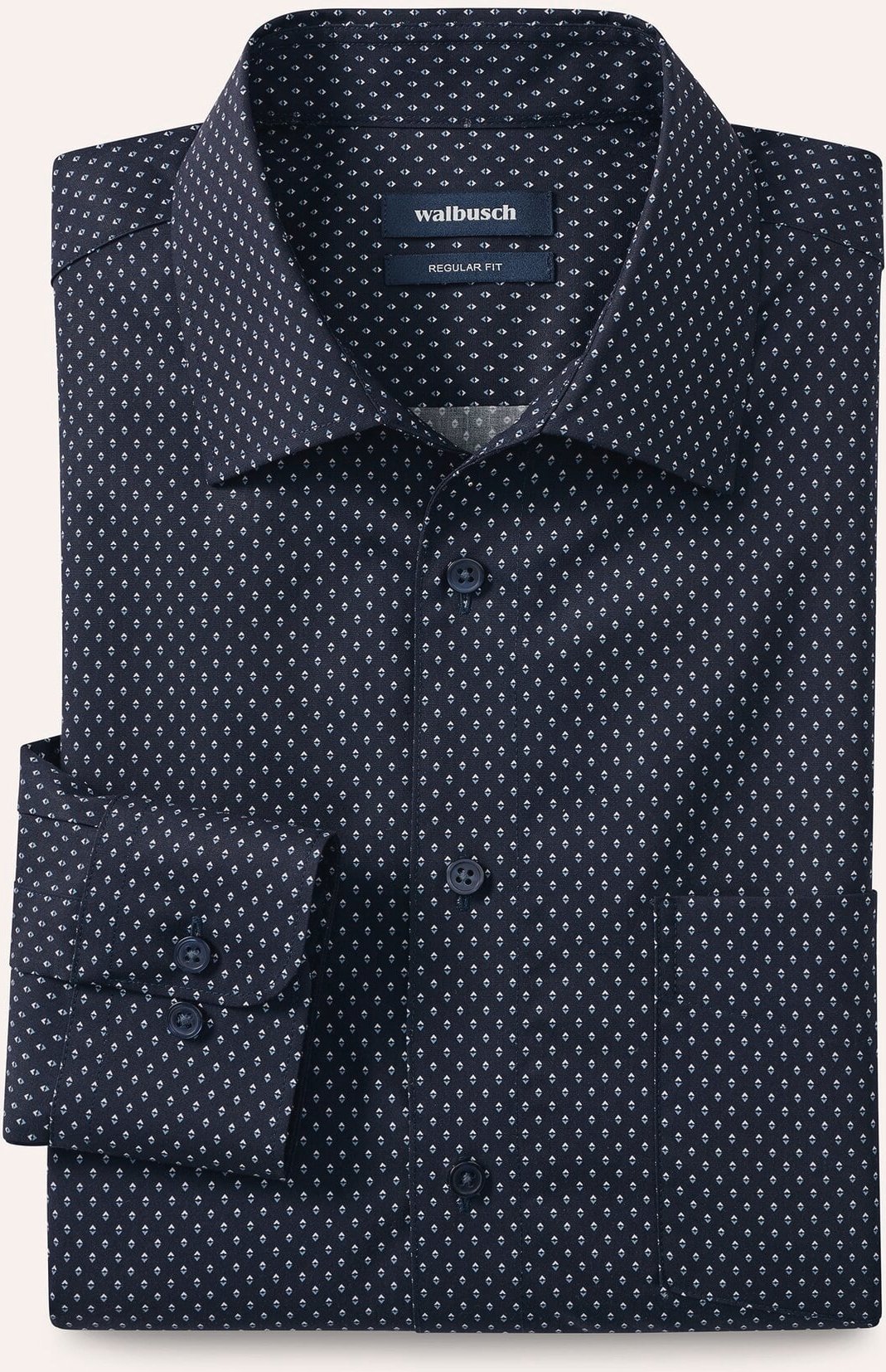 Extraglatt-Hemd Walbusch-Kragen