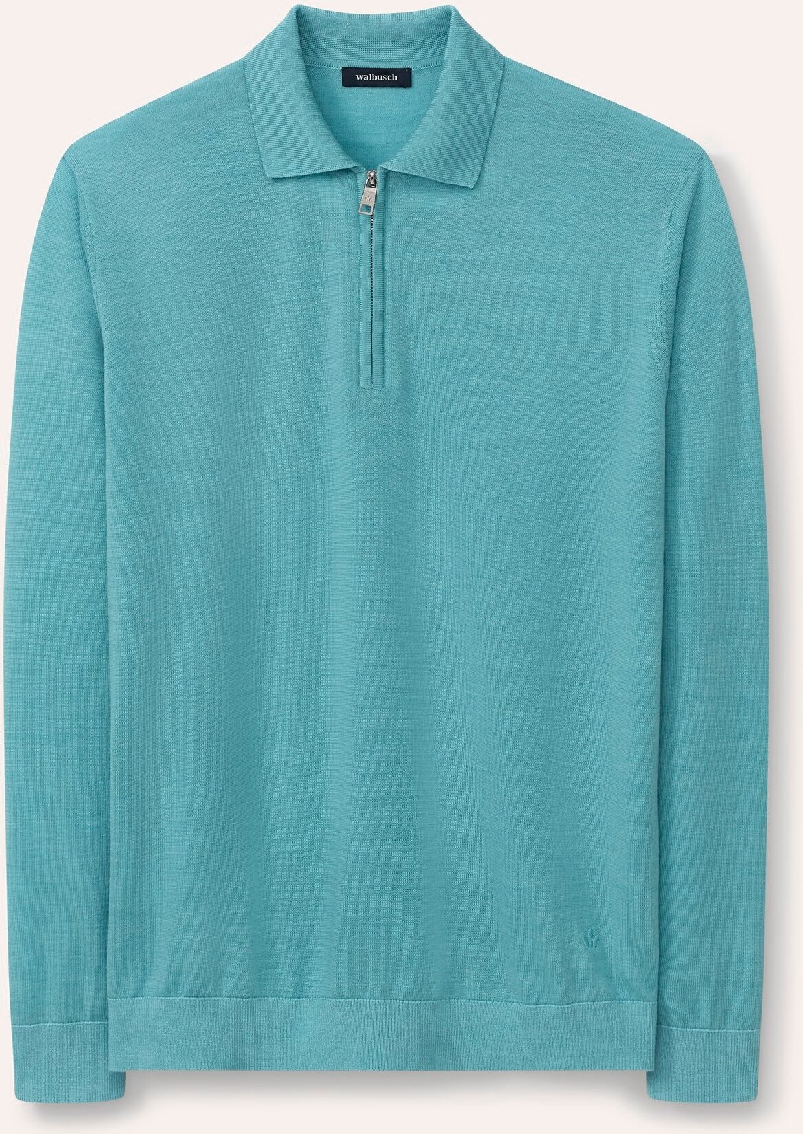 Polo-Pullover Merino Extrafein