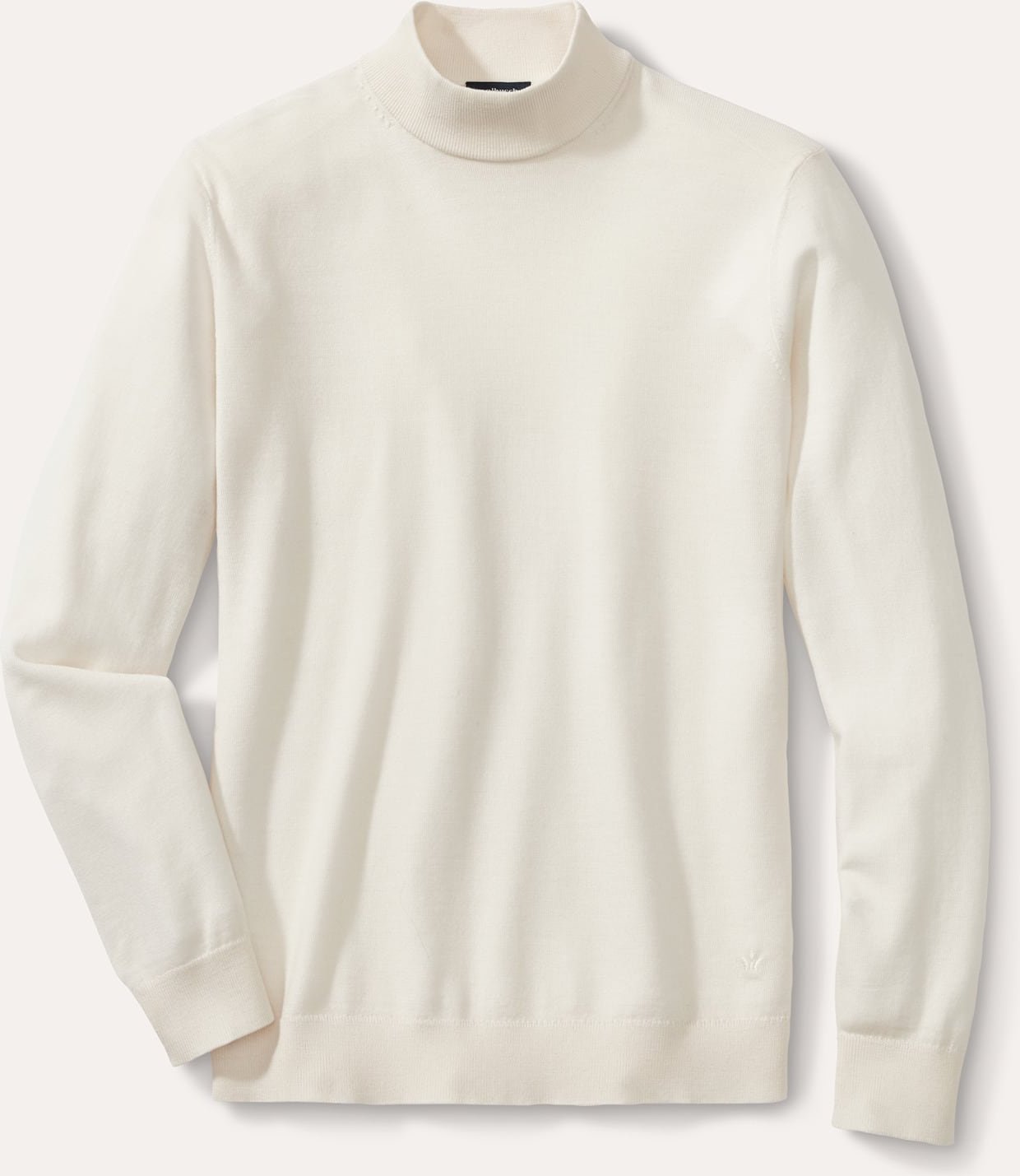 Stehbund-Pullover Merino Extrafein