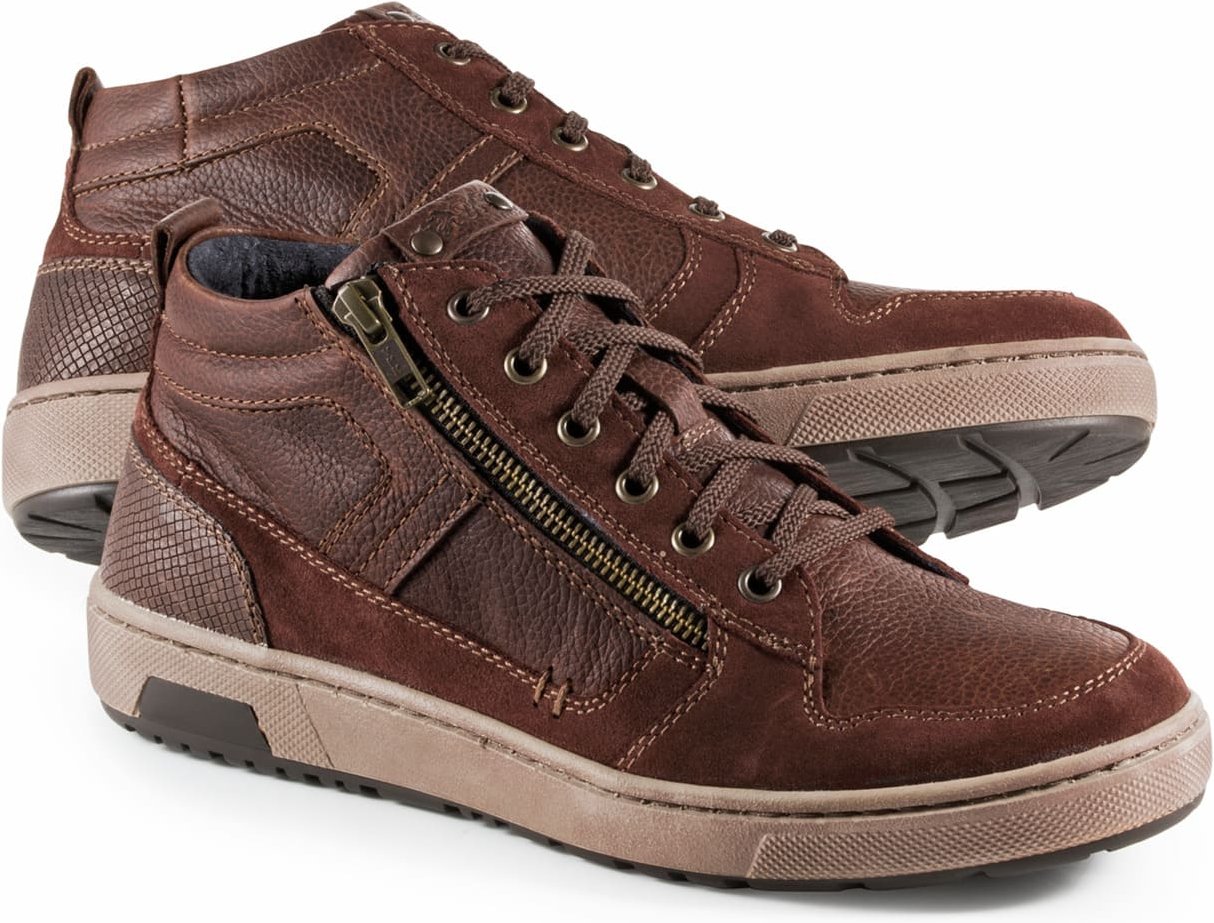 Kalbleder-Schnürer High Top