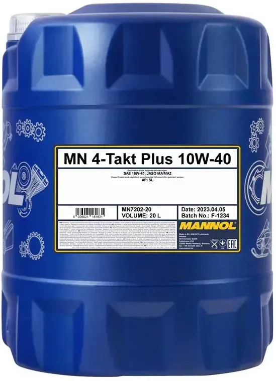 MN 4-Takt Plus 10W-40 20L