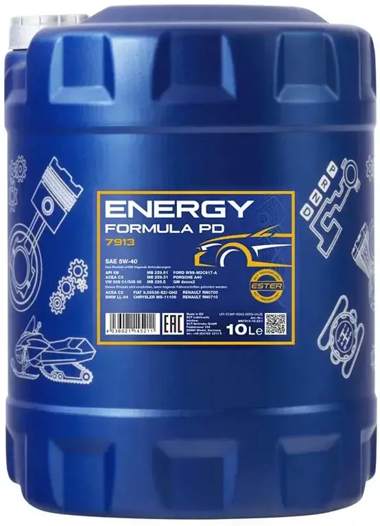 MN Energy Formula PD 5W-40 10 L