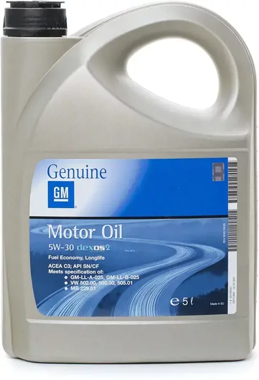 GM Dexos 2 5W-30 5 Liter