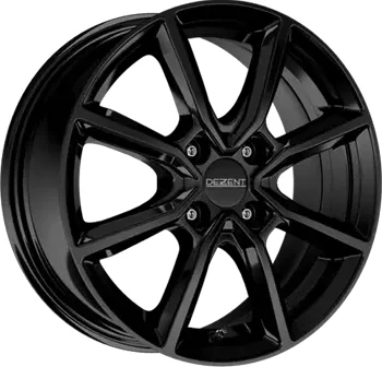 TN black 7 0x17 4x100 ET45 MB60 1