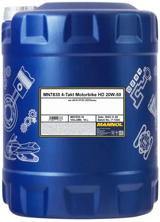 MN7830 4-Takt Motorbike HD 20W-50 10 L