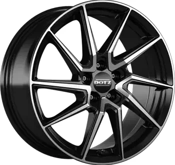 Spa dark 7 5x17 5x100 ET45 MB60 1