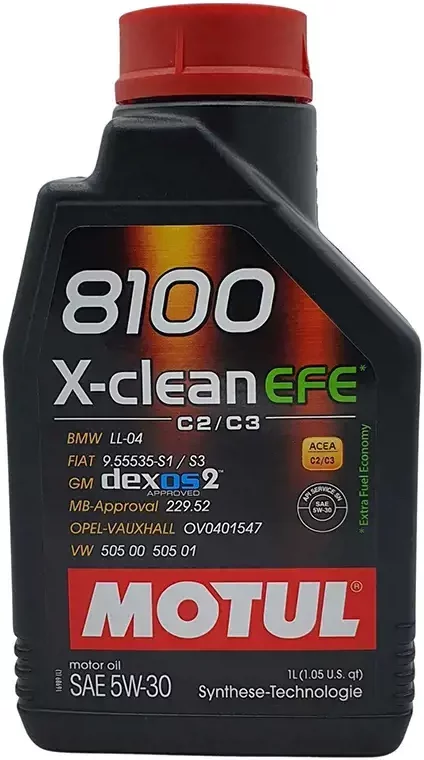 Motul 8100 X-CLEAN EFE 5W-30 1 Liter