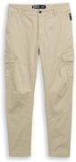 Thumbnail - TOM TAILOR DENIM Herren Regular Tapered Cargo Hose, braun, Uni, Gr. S