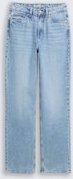 TOM TAILOR DENIM Damen TTELIN STRAIGHT Jeans, blau, Uni, Gr. 29/32