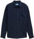 TOM TAILOR Herren Regular Fit Hemd aus Baumwolle, blau, Uni, Gr. M