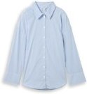Thumbnail - TOM TAILOR DENIM Damen Loose Fit Hemd mit Streifen, blau, Gestreift, Gr. M