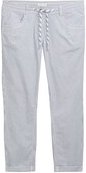 Thumbnail - TOM TAILOR Damen Tapered Relaxed Hose, blau, Gestreift, Gr. 42/28