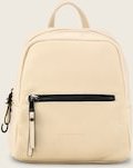 TOM TAILOR Damen TTTAMARA S Rucksack in Canvas-Optik, beige, Uni, Gr. ONESIZE