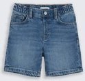 TOM TAILOR Jungen Jeans Shorts mit Stretch, blau, Uni, Gr. 104