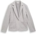 TOM TAILOR Damen Slim Fit Blazer in Melange-Optik, bunt, Meliert, Gr. XS