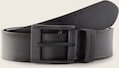 Thumbnail - TOM TAILOR Herren TTTHOMAS Ledergürtel mit eckiger Dornschließe, schwarz, Uni, Gr. 105