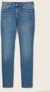 TOM TAILOR Damen TTTAPERED Jeans, blau, Uni, Gr. 31/32