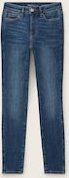 TOM TAILOR DENIM Damen TTNELA EXTRA SKINNY Jeans mit Superstretch, blau, Uni, Gr. L/34
