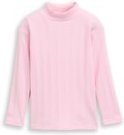 Thumbnail - TOM TAILOR Mädchen Pointelle Langarmshirt mit Rollkragen, bunt, Uni, Gr. 92/98