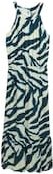 Thumbnail - TOM TAILOR Damen Neckholder Maxi-Kleid, grün, Gemustert, Gr. 34