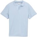 TOM TAILOR Herren Jersey Poloshirt, blau, Uni, Gr. XL