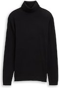 Thumbnail - TOM TAILOR Herren Rollkragenpullover mit Kaschmir-Anteil, schwarz, Uni, Gr. XXXL
